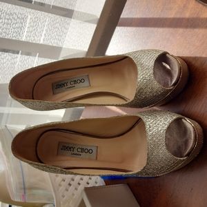 Jimmy Choo open toe Pumps